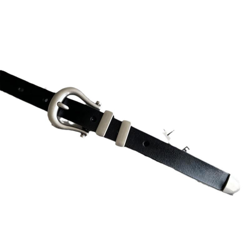 Women's & Men's Retro Cowhide Pu Korean Fashion Boyfriend Belts