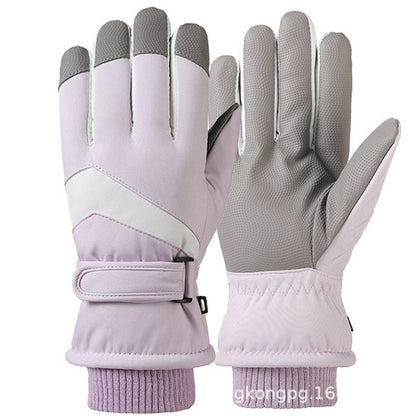 Windproof Outdoor Riding Plus Veet Mountaineering Gloves