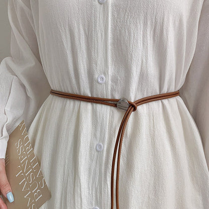 Women's Skirt Shirt Dress Decoration Long Waist Belts