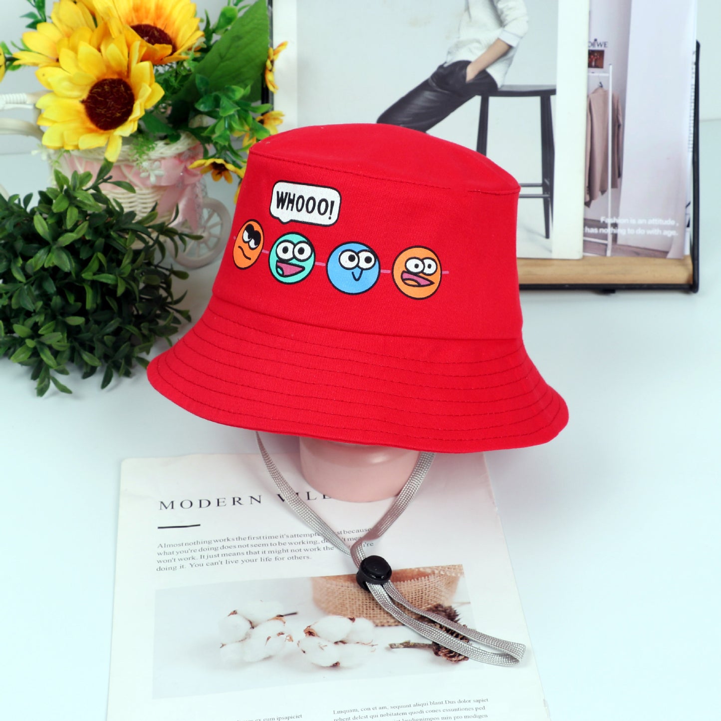 Women's & Men's Cute Fisherman Hat Young Basin Korean Kids' Headwear