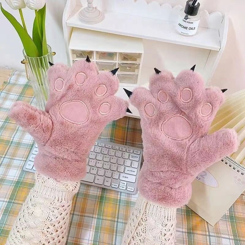 Paw For Boys Fleece Lined Padded Warm Gloves