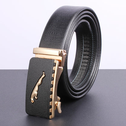 Men's High Quality Alloy Buckle Automatic Business Belts