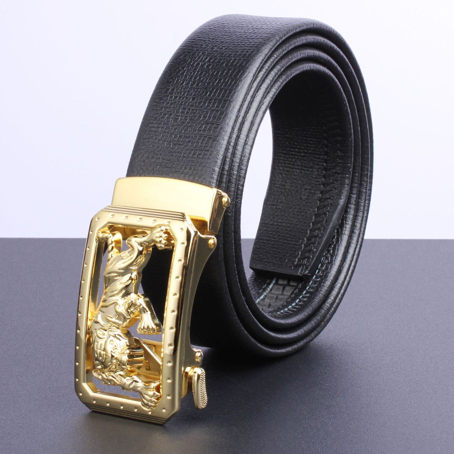 Men's High Quality Alloy Buckle Automatic Business Belts