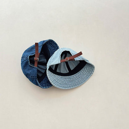 Children's Stylish Hat Denim Peaked Baseball Kids' Headwear