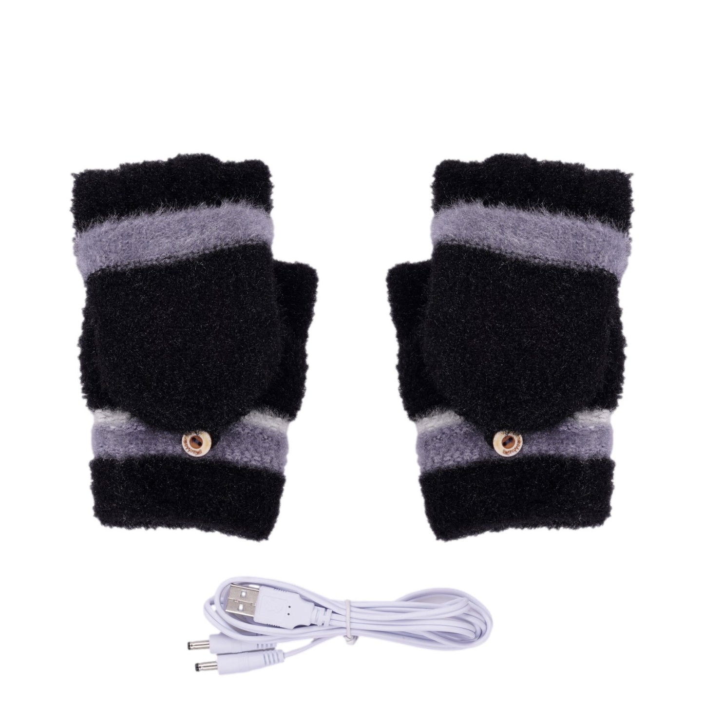 Flip Double-sided Electrically Heated Heating Warm Gloves