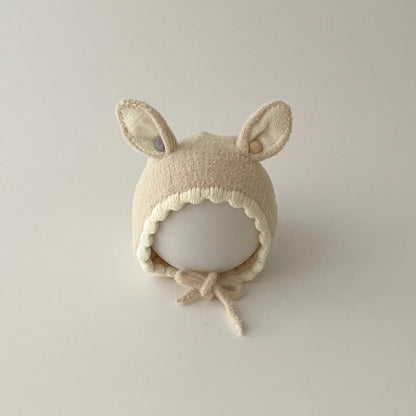 Unique Hat Cute Rabbit Knitted Woolen Kids' Headwear