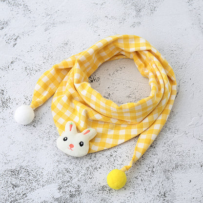 Children's Towel Color Polka Dot Pattern Double Scarfs