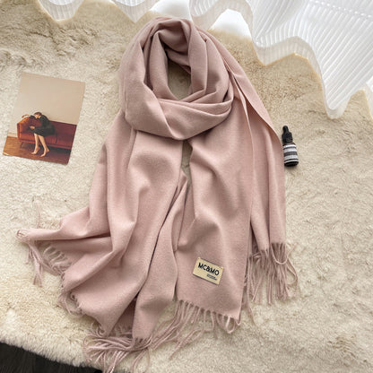 Female Korean Warm Couple Outer Wear Scarfs