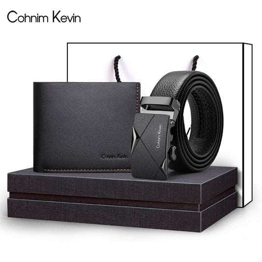 Men's Leather Suit Gift Wallet Valentine's Day Belts