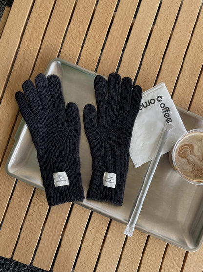 Women's Wool Knitted Cute Winter Warm Touch Gloves