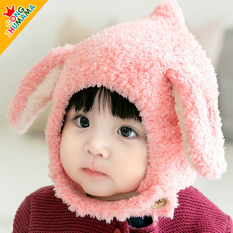 Hat Warm Ear Protection Windproof Plush Bonnet Kids' Headwear