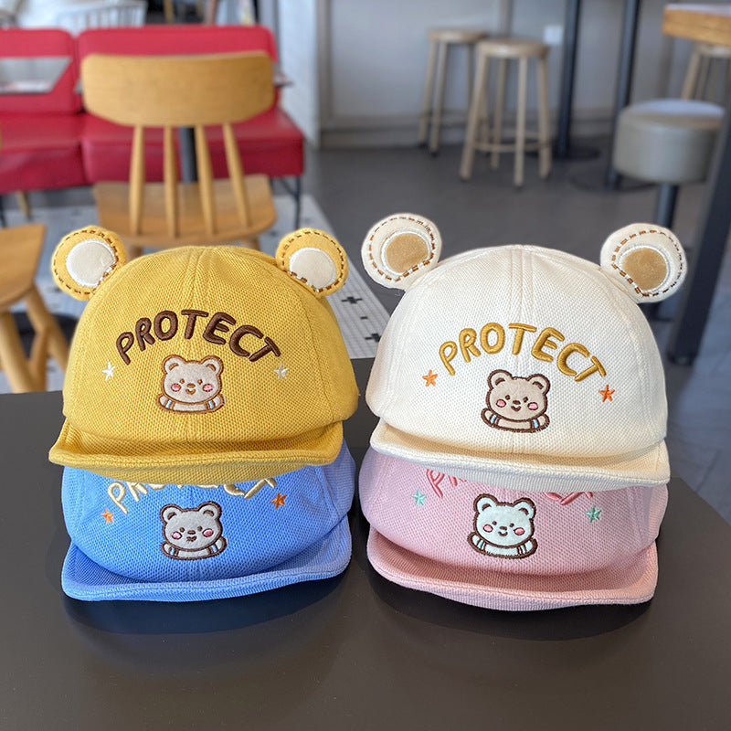 Cartoon Soft Brim Peaked Infant Toddler Kids' Headwear