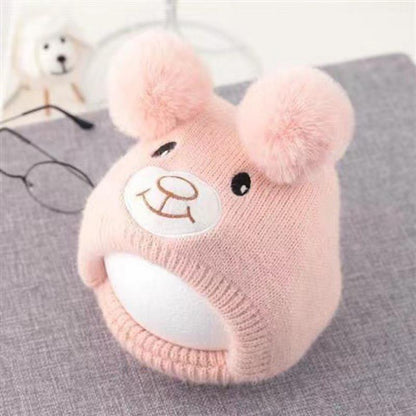 Hat Cute Winter Woolen Infant Knitted Kids' Headwear