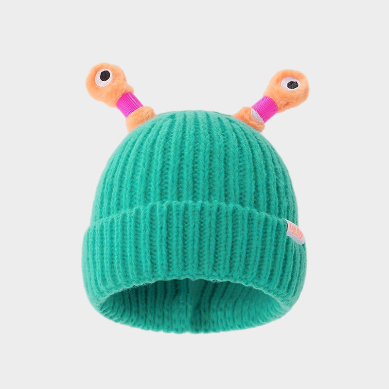 Children's Woolen Cute Cartoon Funny Tentacles Boys Warm Kids' Headwear