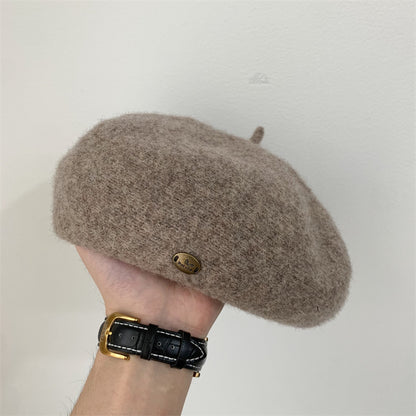 Women's Sniper Vintage Wool Beret Graceful Fashionable Hats & Caps