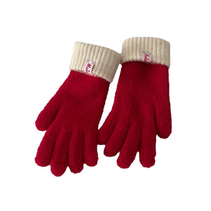 Fingers Separate Travel Convenient Exposed Two Playable Mobile Gloves