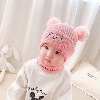 Winter Warm Wool Hat Born Months Kids' Headwear