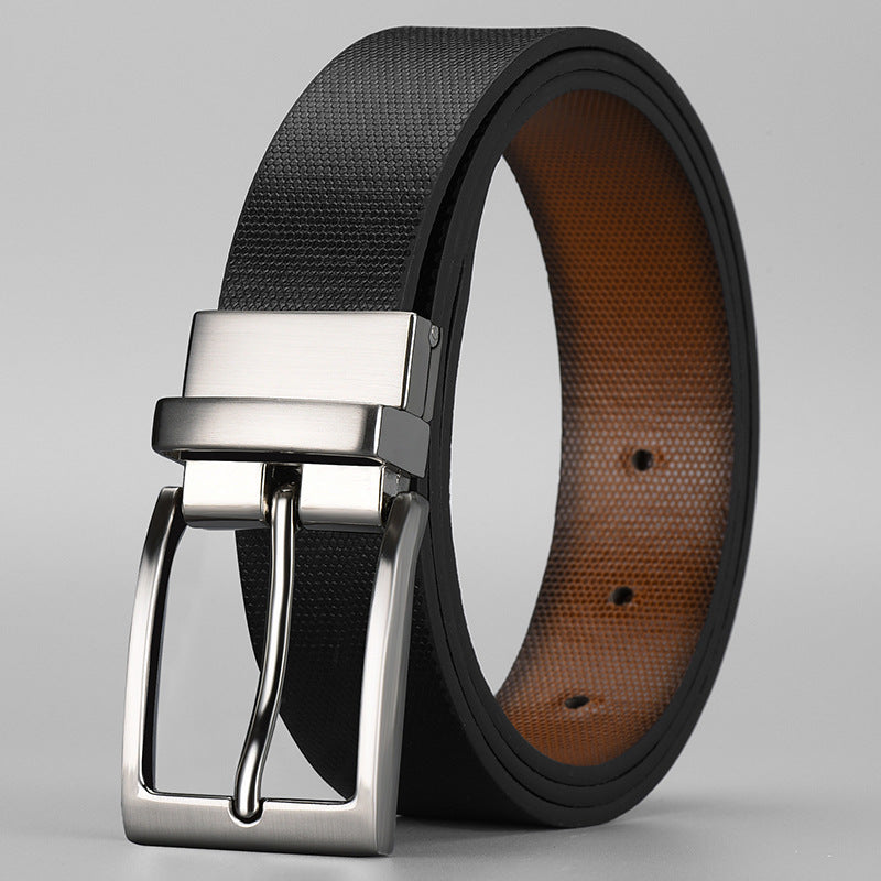 Men's Fashion Rotating Buckle Casual Pin Double-sided Belts