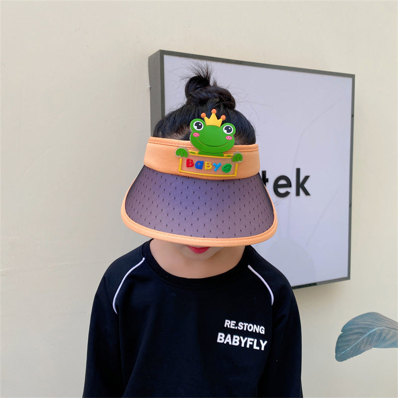 Children's Summer Hat Sun Protection Fashion Topless Kids' Headwear