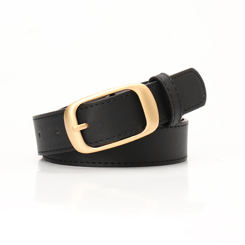 Women's Sense Pin Buckle Female Ornament Jeans Belts