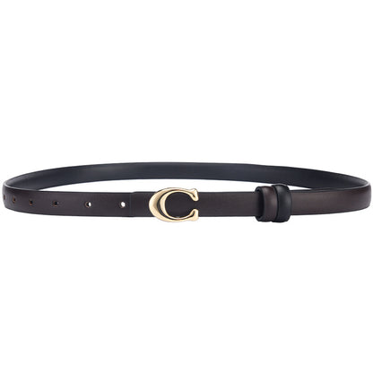 Women's Slim Decorative Thin Female Korean Style Belts