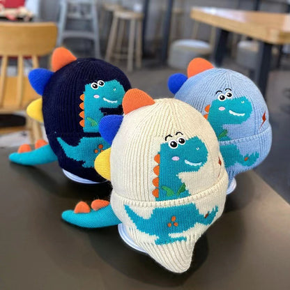 Children's Gary Cloth Knitted Hat Cartoon Little Kids' Headwear