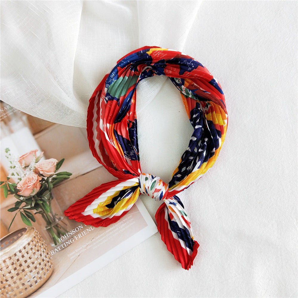 Women's Silk Autumn Summer Korean Style Headband Work Scarfs