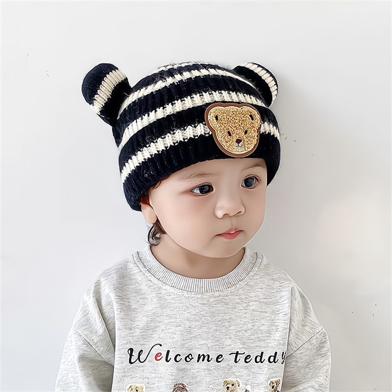 Thickening Warm Wool Boy Knitted Sleeve Kids' Headwear