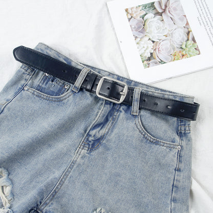 Women's High Sense Korean Style Jeans Decorative Belts