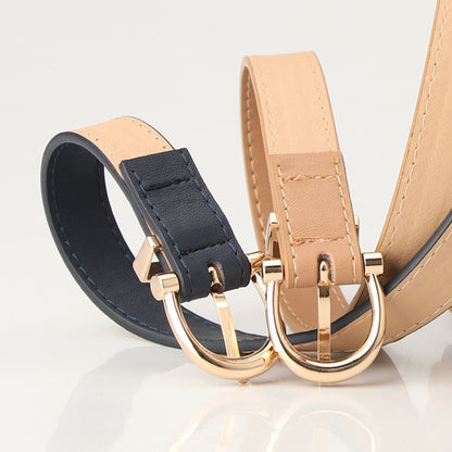 Women's Cool Matching Korean Fashion Jeans Decoration Belts