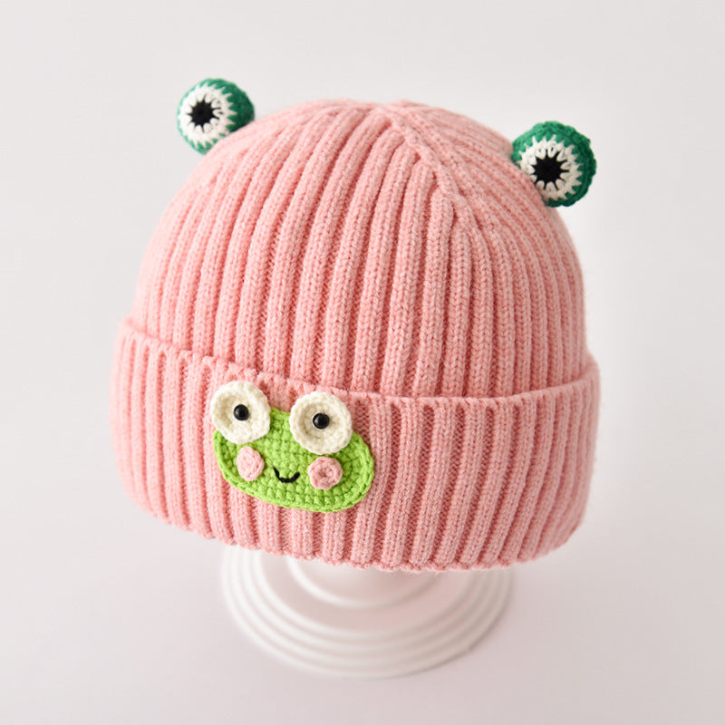 Hat Knitted Cute Super Korean Woolen Kids' Headwear