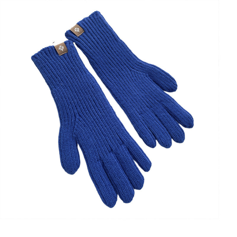 Color Procurement Service Of Korean Labeling Finger Exposed Gloves