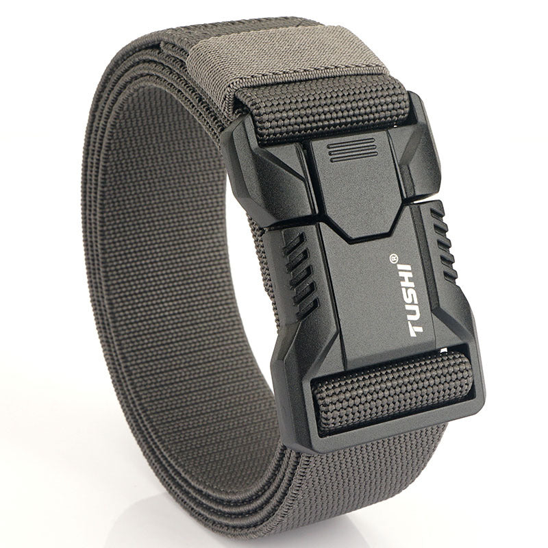 Men's Tactical Quick Release Aluminum Alloy Buckle Belts