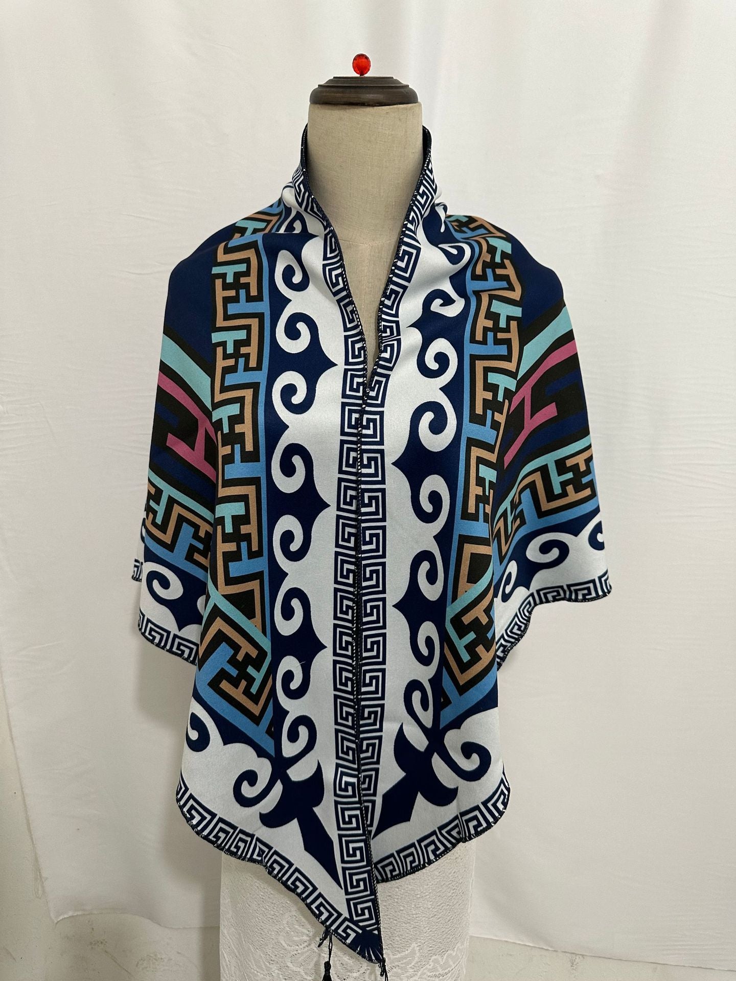 Warm Air Conditioning Shawl Ethnic Style Scarfs