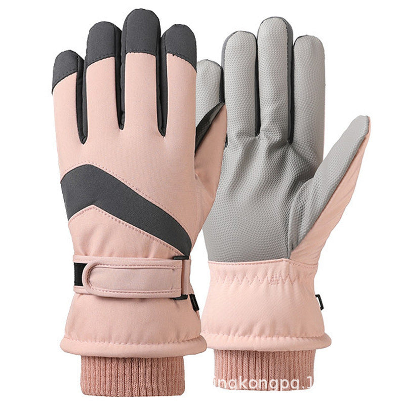 Windproof Outdoor Riding Plus Veet Mountaineering Gloves