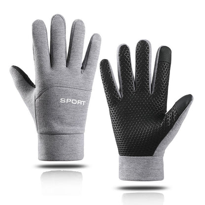 Men's Warm Sports Touch Screen Outdoor Mountaineering Gloves