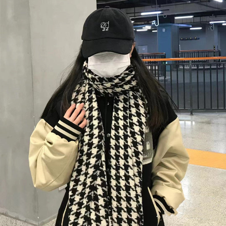 Female Thick Warm Live Gift Winter Scarfs