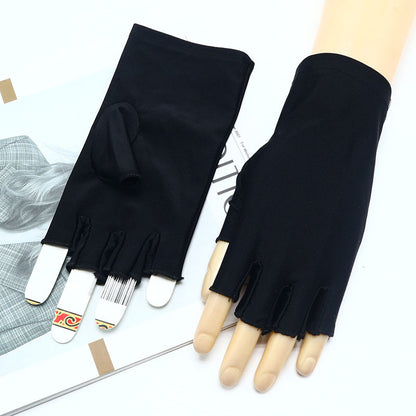 Women's Spandex Summer Solid Color Thin Jewelry Gloves