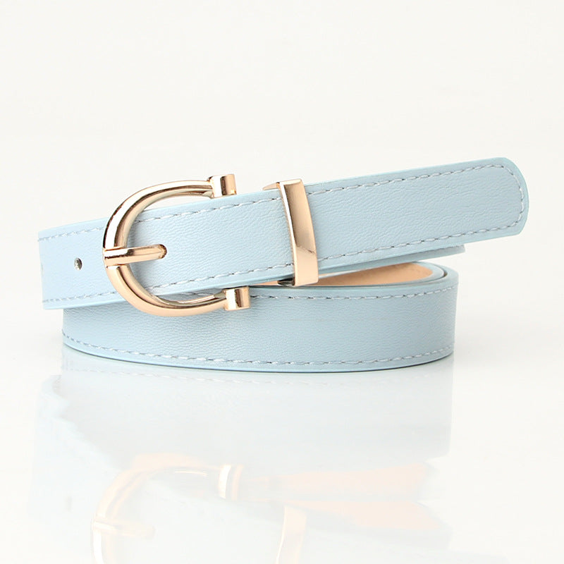 Women's Cool Matching Korean Fashion Jeans Decoration Belts