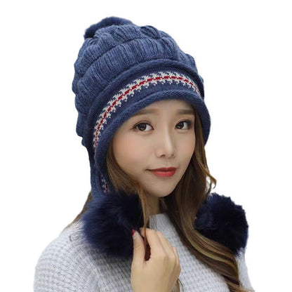 Hat Cute Fashion Princess Fleece-lined Warm Hats & Caps