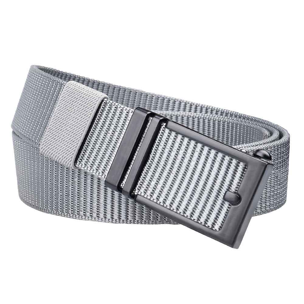 Appearance Toothless Automatic Business Casual Weaving Belts