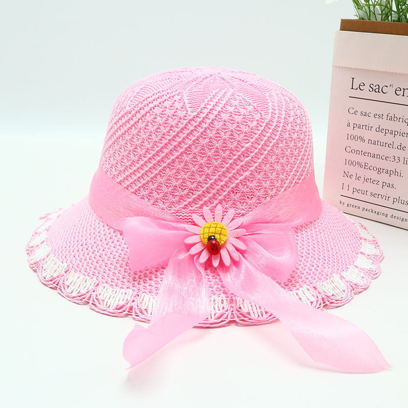 Children's Straw Summer Fisherman Boy Sun Protection The Kids' Headwear