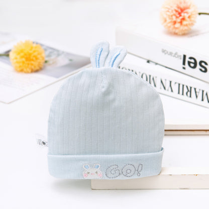 Single Layer Born Fetal Pure Cotton Kids' Headwear