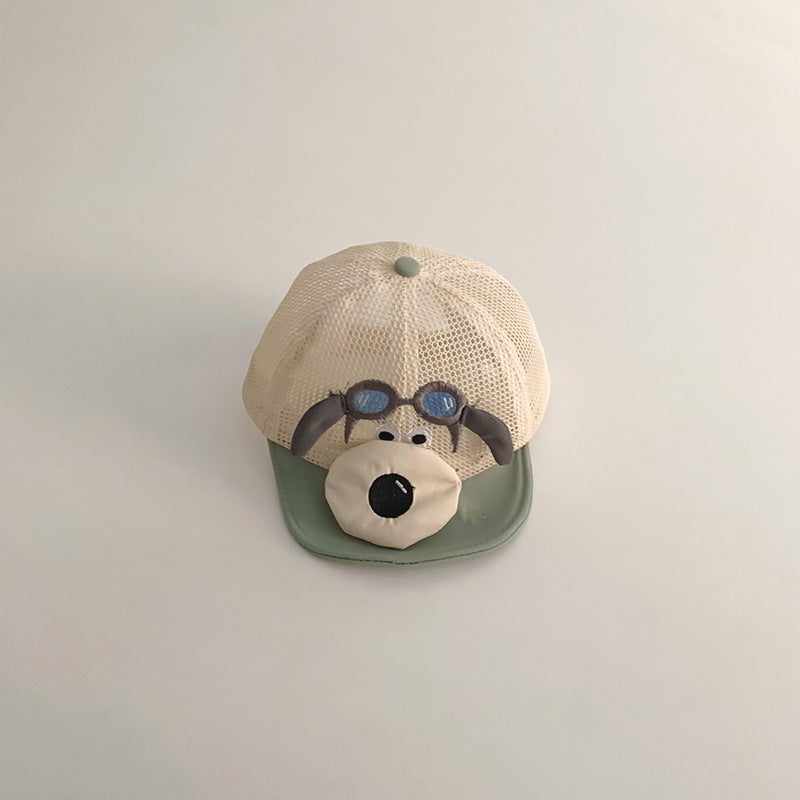 Autumn South Hat Cute Puppy Super Kids' Headwear