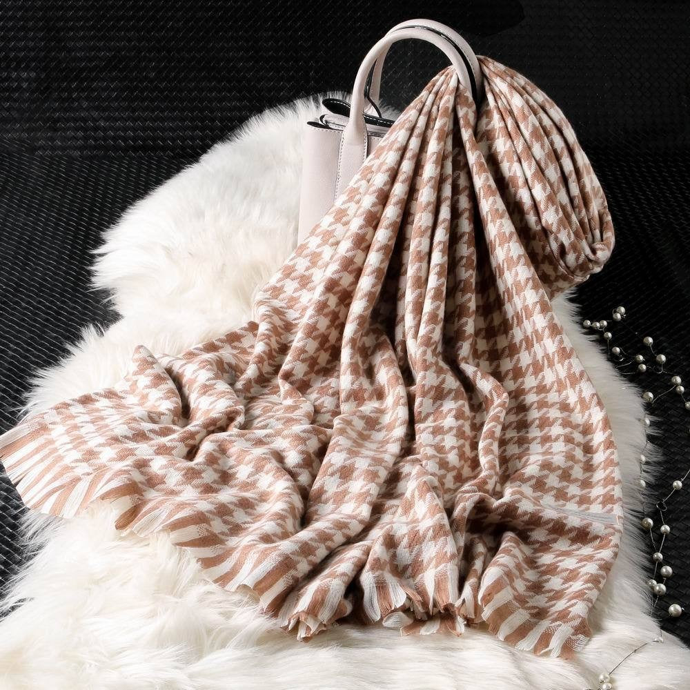 Women's Classic Plaid Casual Warm British Shawl Scarfs