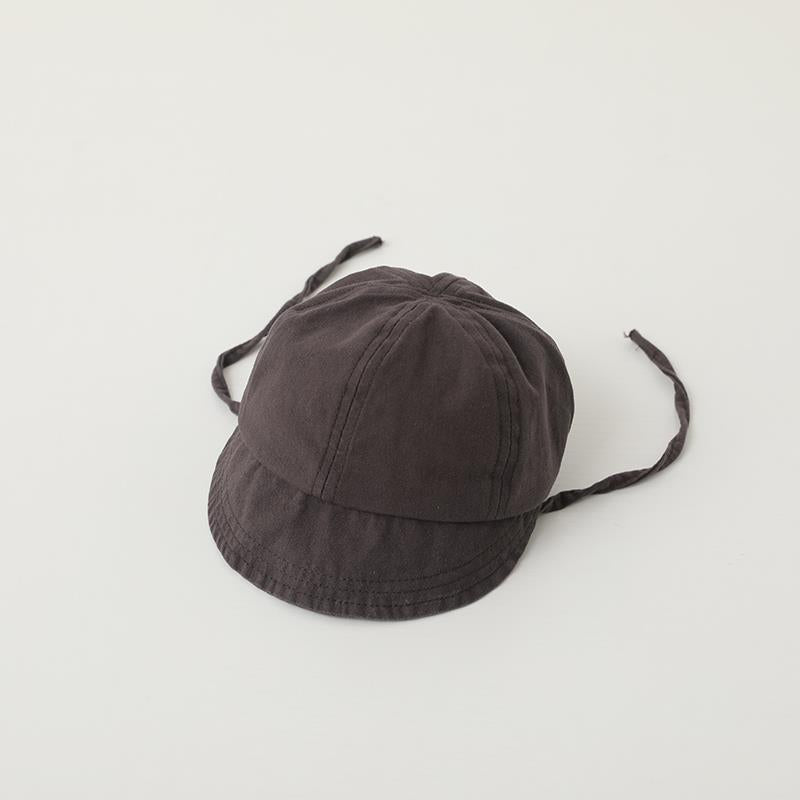 Women's & Men's Thin Korean Style Solid Color Peaked Kids' Headwear