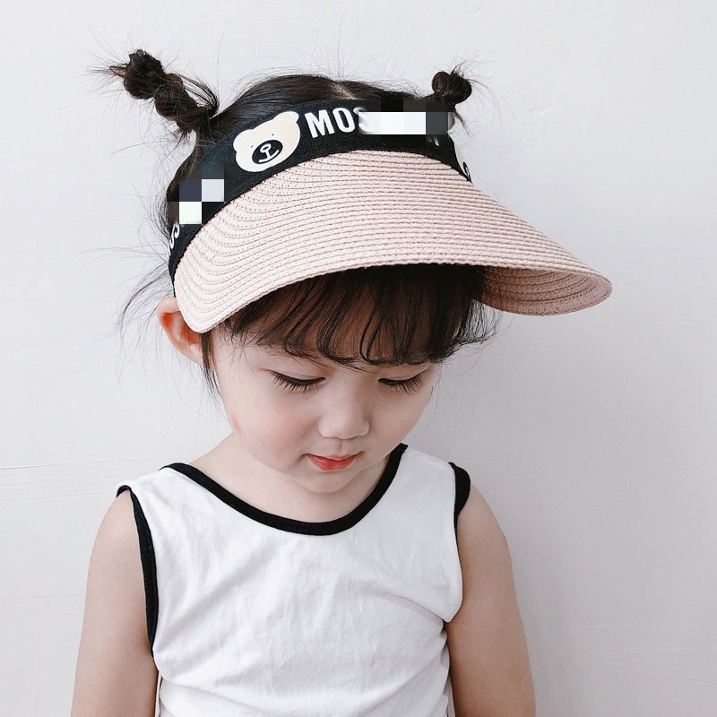 Children's Summer Hat Sun Protection Fashion Topless Kids' Headwear