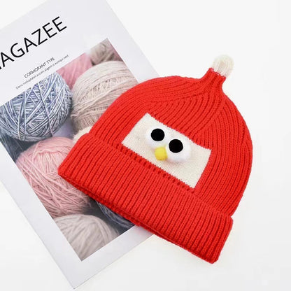 Children's Cartoon Angry Birds Woolen Boys Outdoor Kids' Headwear