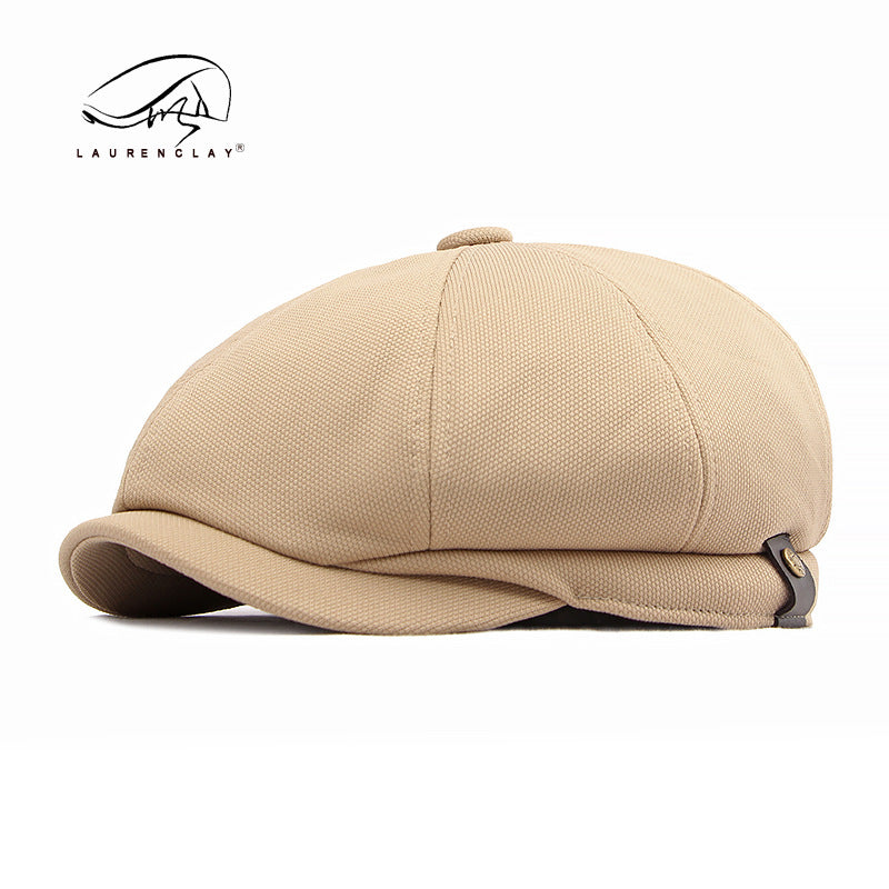 Women's & Men's Outdoor Hat British Retro Fashion Octagonal Hats & Caps