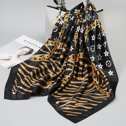 Large Kerchief Printed Female Mother's Outer Scarfs